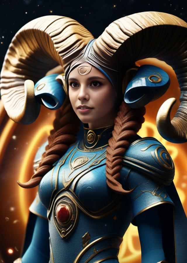 Creative Face Swap Horoscope Aries